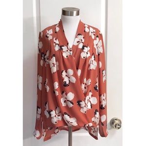 Ann Taylor Floral Blouse